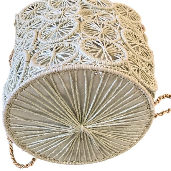 House of Harlow 1960 Circle Crochet Handbag Crossbody NWT Handcrafted - Picture 6 of 10